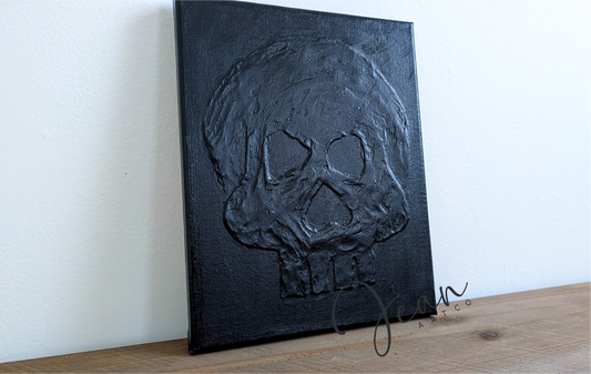 Skully 8x10in Canvas