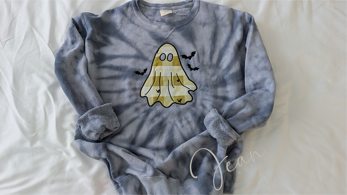 Fall Applique Ghost Tshirt or Sweatshirt