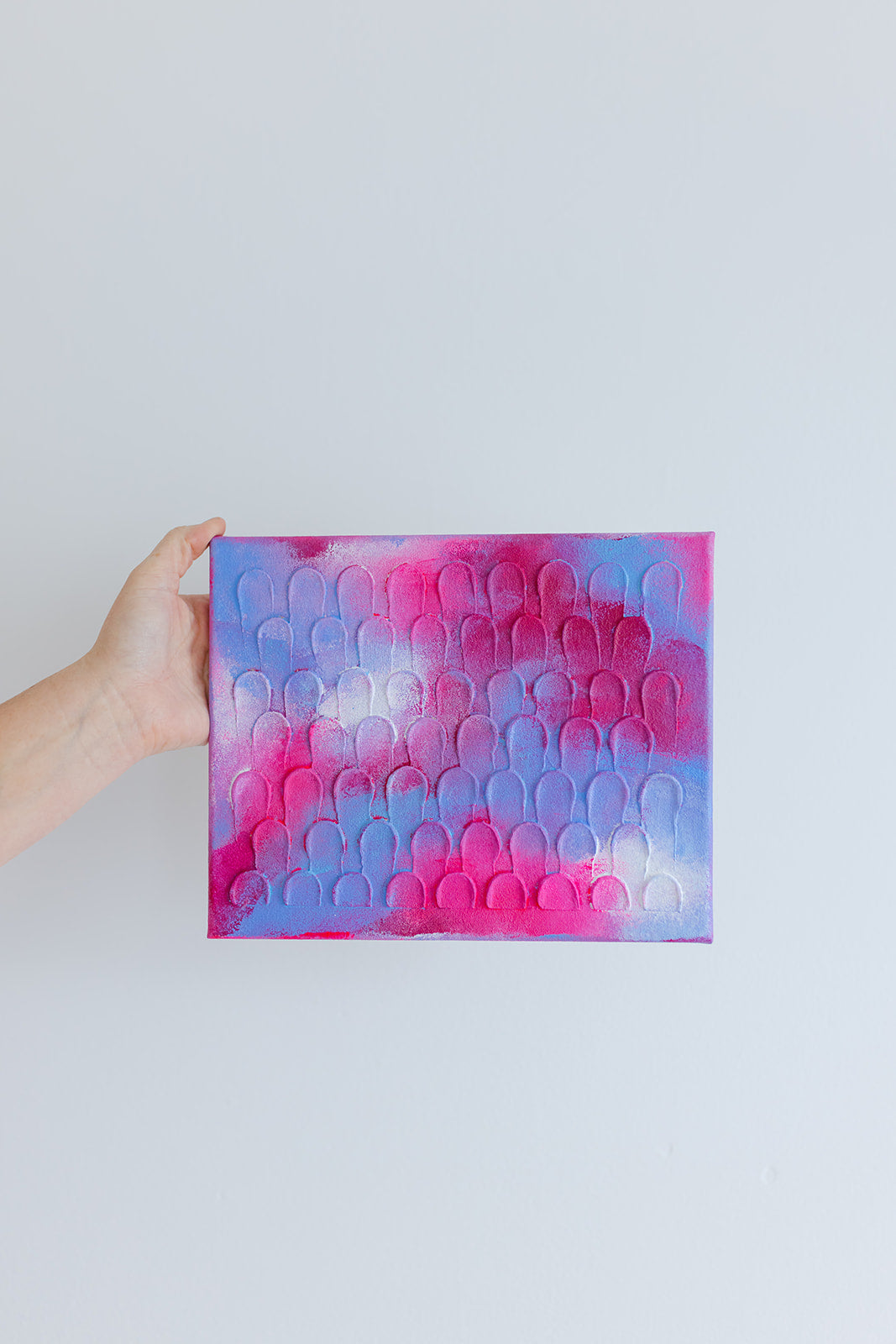 Chilled Fuchsia 16x20in Canvas