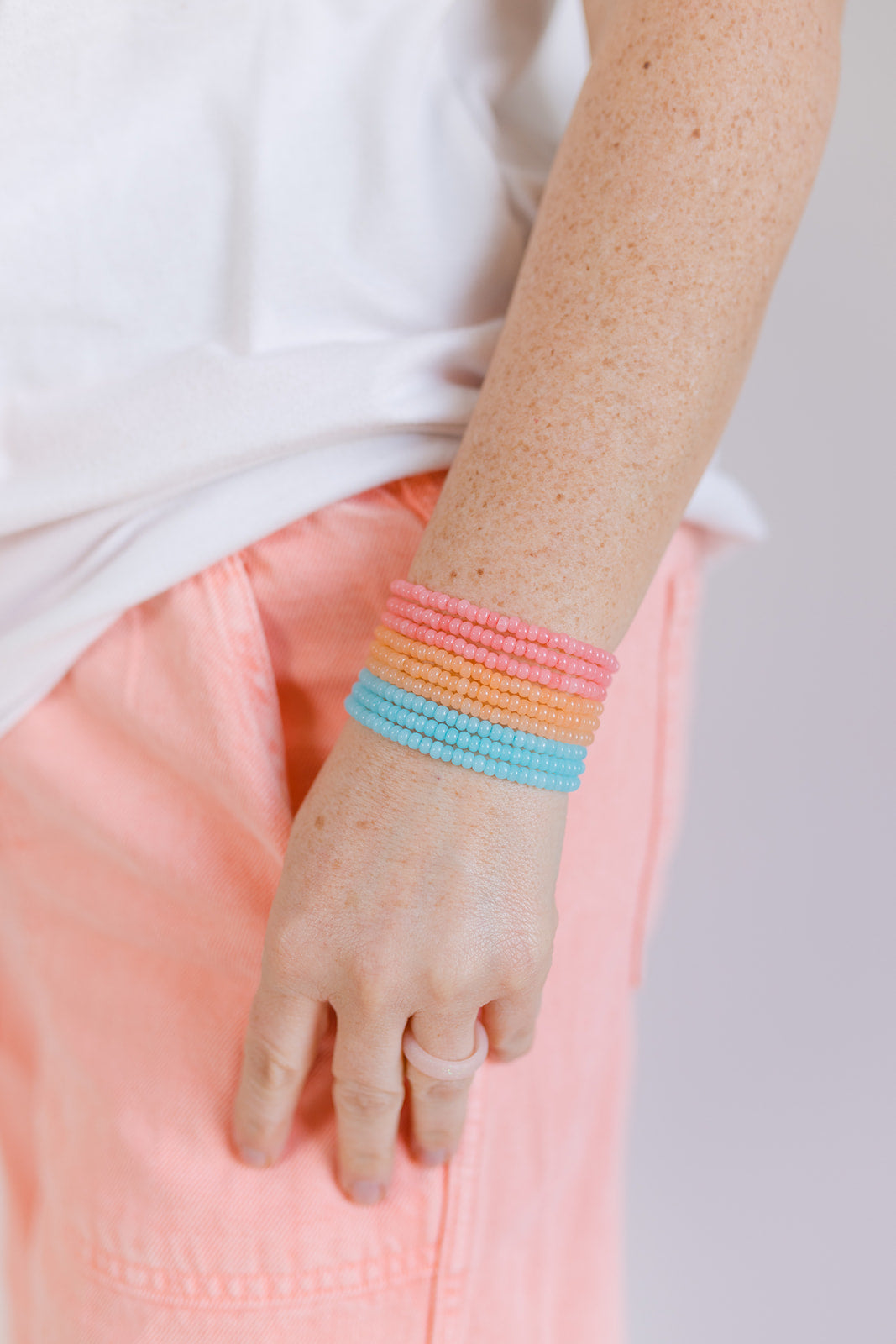 Bright 6/0 Glass Seed Bead Wrap Bracelets/ Necklaces