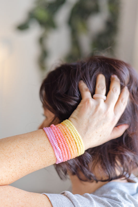 Bright 6/0 Glass Seed Bead Wrap Bracelets/ Necklaces