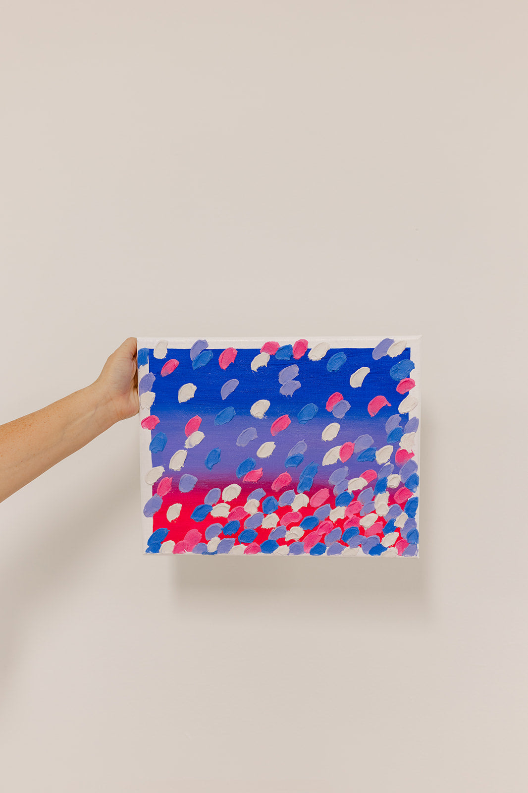 Floating Petals 8x10in Canvas
