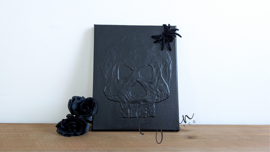 Skully 8x10in Canvas