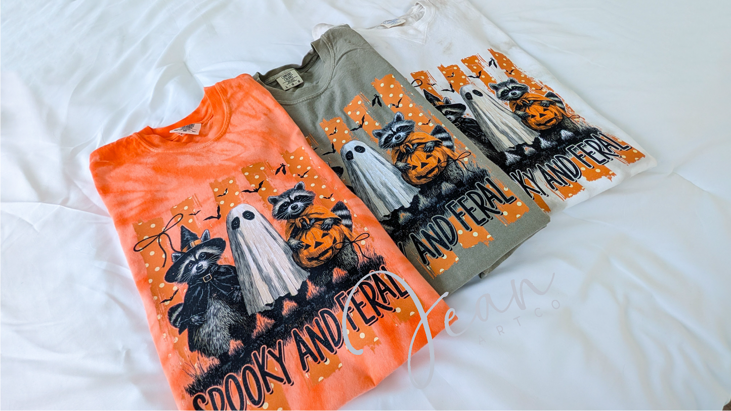 Spooky and Feral Tshirt or Sweatshirt
