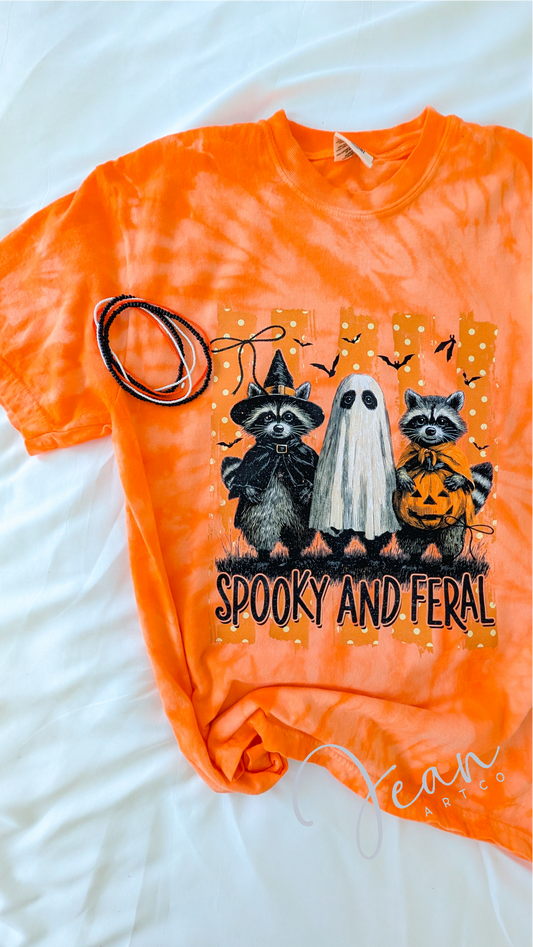 Spooky and Feral Tshirt or Sweatshirt