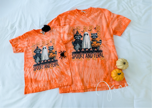 Youth Spooky and Feral Tshirt or Sweatshirt