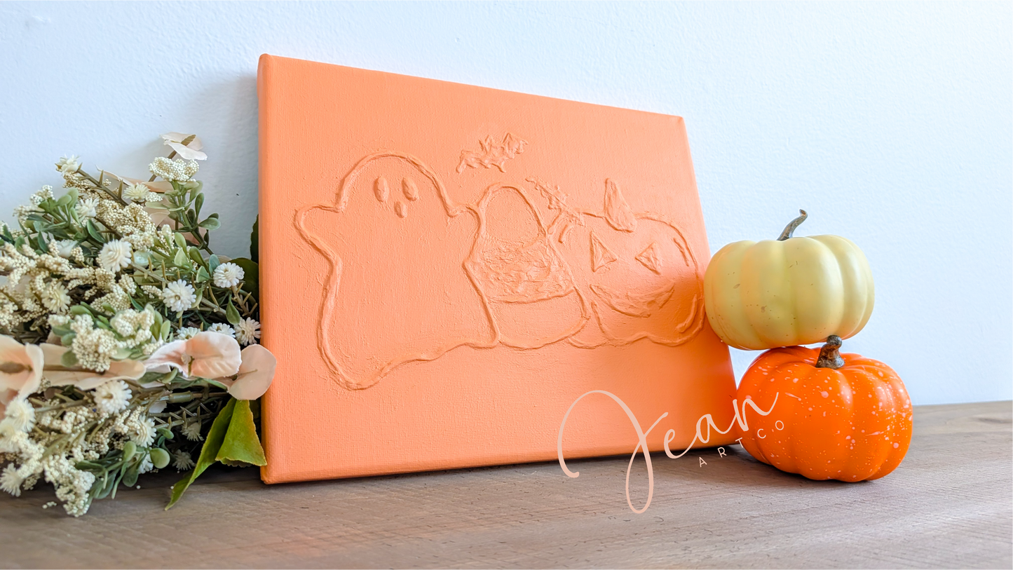 Trick-or-Treat 8x10in Canvas