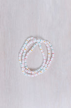 Load image into Gallery viewer, Adult and Kids Pastel Glass Beaded Elastic Bracelets
