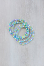 Load image into Gallery viewer, Adult and Kids Pastel Glass Beaded Elastic Bracelets
