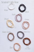 Load image into Gallery viewer, Neutral 6/0 Glass Seed Beads Wrap Bracelets/ Necklace
