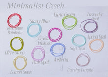 Load image into Gallery viewer, Minimalist 11/0 Glass Seed Bead Wrap Bracelet/ Necklace
