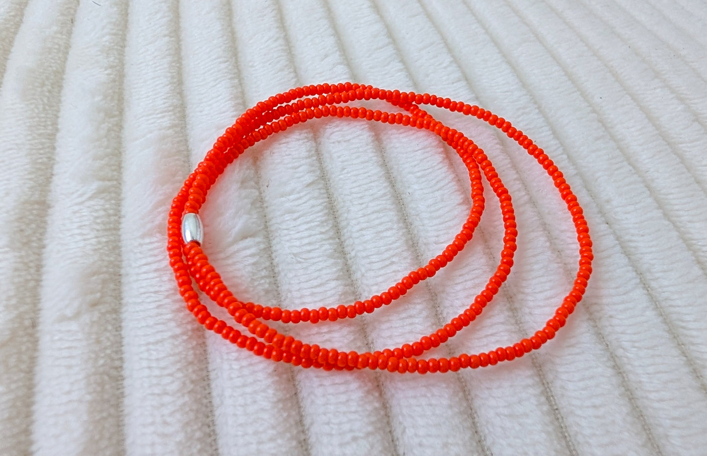 Fall Minimalist 11/0 Glass Seed Bead Wrap Bracelet/ Necklace