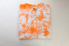 Load image into Gallery viewer, MAMA or MOM embroidery Adult Tie dye Shirt

